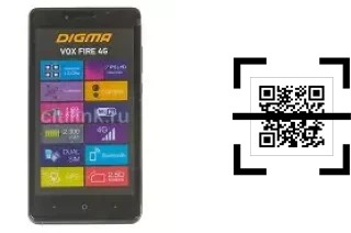 Come leggere i codici QR su un Digma Vox Fire 4G?