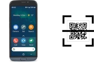 Come leggere i codici QR su un Doro 8050 Plus?