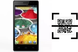 Come leggere i codici QR su un E-Boda Rainbow V45?