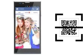 Come leggere i codici QR su un E-Boda Rainbow V47?