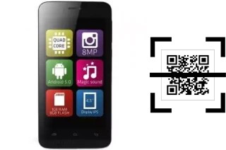 Come leggere i codici QR su un Evolio M4 Magic?