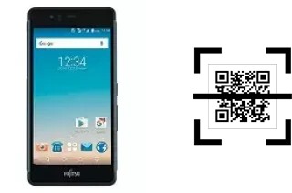 Come leggere i codici QR su un Fujitsu Arrows M357?