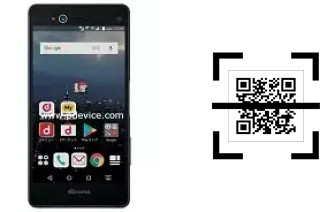 Come leggere i codici QR su un Fujitsu Arrows NX F-01K?