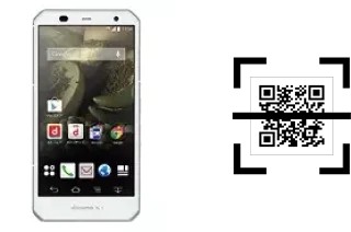 Come leggere i codici QR su un Fujitsu Arrows NX F-02G?