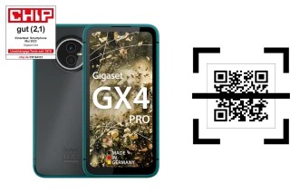 Come leggere i codici QR su un Gigaset GX4 PRO?