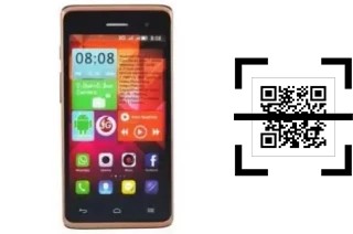 Come leggere i codici QR su un Ginger G5001 Space 7?