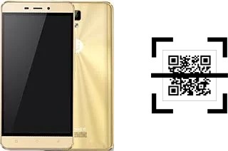 Come leggere i codici QR su un Gionee P7 Max?