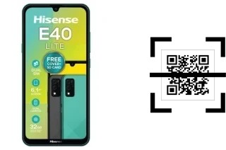 Come leggere i codici QR su un HiSense E40 LITE?