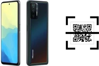 Come leggere i codici QR su un HiSense INFINITY H50S 5G?