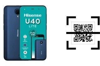 Come leggere i codici QR su un HiSense U40 Lite?