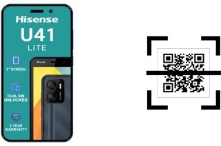 Come leggere i codici QR su un HiSense U41 Lite?