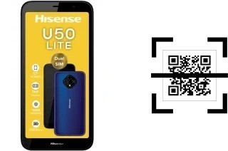 Come leggere i codici QR su un HiSense U50 Lite?