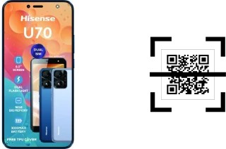 Come leggere i codici QR su un HiSense U70?