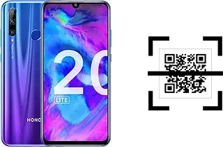 Come leggere i codici QR su un Honor 20 lite?