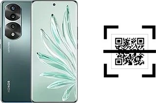 Come leggere i codici QR su un Honor 70 Pro+?