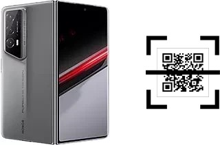 Come leggere i codici QR su un Honor Magic V2 RSR Porsche Design?