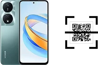 Come leggere i codici QR su un Honor X7b 5G (50 MP)?