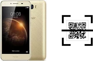 Come leggere i codici QR su un Honor 5A?