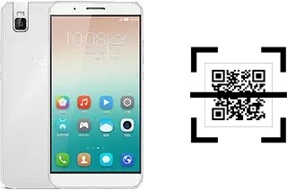 Come leggere i codici QR su un Honor 7i?