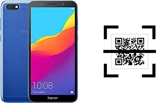 Come leggere i codici QR su un Honor 7S?