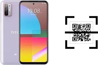 Come leggere i codici QR su un HTC Desire 21 Pro 5G?