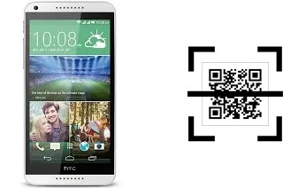 Come leggere i codici QR su un HTC Desire 816 dual sim?