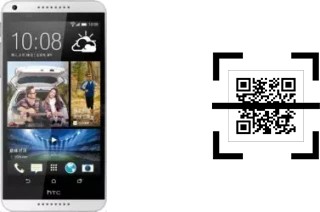 Come leggere i codici QR su un HTC Desire 816 Dual?