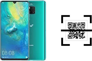 Come leggere i codici QR su un Huawei Mate 20 X (5G)?