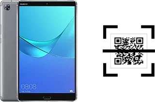 Come leggere i codici QR su un Huawei MediaPad M5 8?