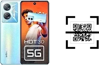 Come leggere i codici QR su un Infinix Hot 30 5G?