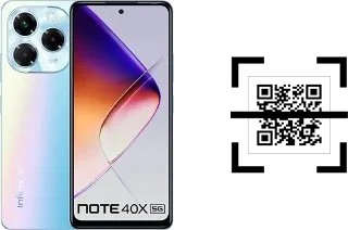 Come leggere i codici QR su un Infinix Note 40X 5G?