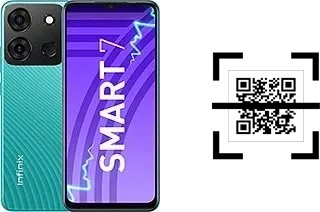 Come leggere i codici QR su un Infinix Smart 7 (India)?