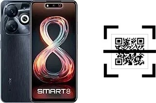 Come leggere i codici QR su un Infinix Smart 8 (India)?