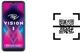 Come leggere i codici QR su un itel Vision 1?