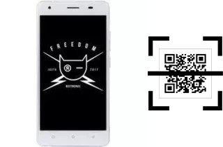 Come leggere i codici QR su un Just5 Freedom M303?