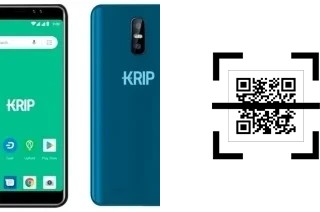 Come leggere i codici QR su un Krip K55h?