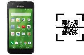 Come leggere i codici QR su un Kyocera Digno U?