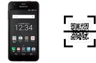 Come leggere i codici QR su un Kyocera S301?