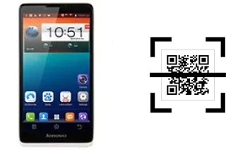 Come leggere i codici QR su un Lenovo A889?