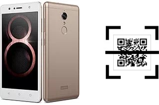 Come leggere i codici QR su un Lenovo K8?