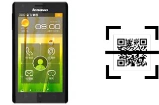 Come leggere i codici QR su un Lenovo K800?