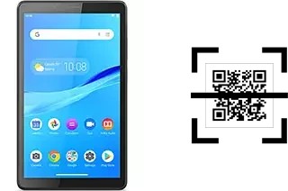 Come leggere i codici QR su un Lenovo Tab M7?