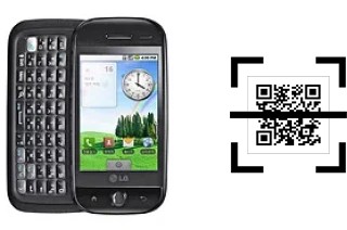 Come leggere i codici QR su un LG KH5200 Andro-1?