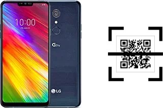 Come leggere i codici QR su un LG G7 Fit?