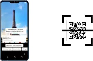 Come leggere i codici QR su un LG G7+ ThinQ?