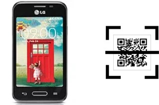 Come leggere i codici QR su un LG L40 D160?