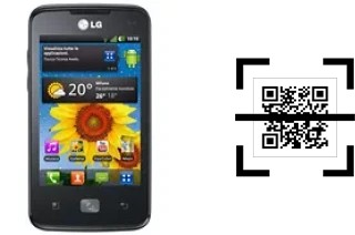 Come leggere i codici QR su un LG Optimus Hub E510?