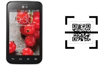 Come leggere i codici QR su un LG Optimus L4 II Dual E445?