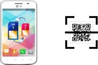 Come leggere i codici QR su un LG Optimus L4 II Dual?