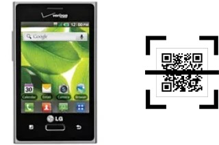 Come leggere i codici QR su un LG Optimus Zone VS410?